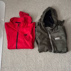 Hollister Windbreakers 