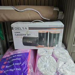 Delta 6 Piece Canister Set 