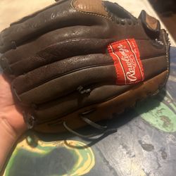 Left-Handed Peoples Baseball Glove