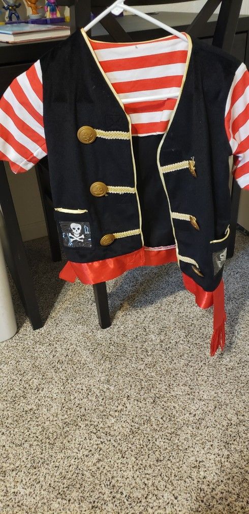 Pirate Vest Costume 