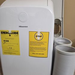LIKE NEW Costco Hisense Air Conditioner Dual Hose