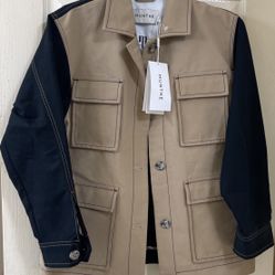 Munthe Women Astroly Organic Cotton Jacket Size Eu34 USA Size S