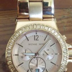 Michael Kors Baguette-Bezel MK5412 Wrist Watch for Women