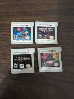 Nintendo 3DS Cartridge Bundle Lot LEGO Namco Regular Show