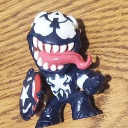 FUNKO MARVEL   VENOMOZED CAPTAIN AMERICA  TOY IN GOOD CONDITION 