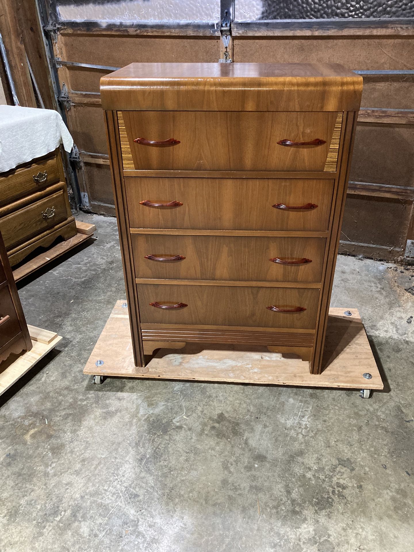 Art Deco Waterfall Dresser