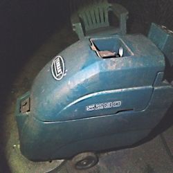 Industrial Floor Machine Is Cleans It Polishes