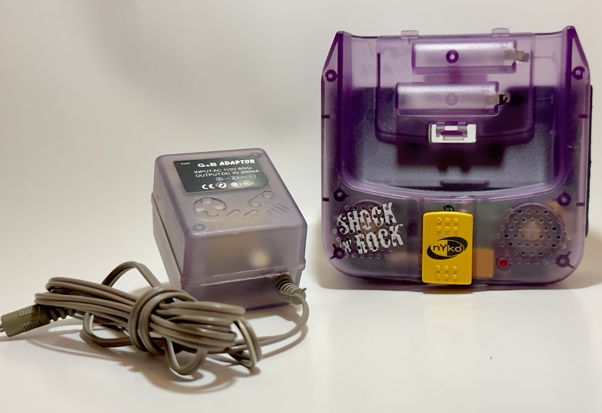 Vintage Nyko Shock ’n Rock Nintendo Game Boy Color Accessory (GC‑80085 ...