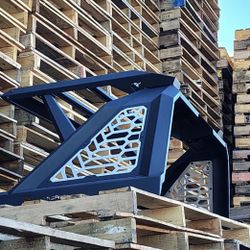 ARMORDILLO CRX Roll Bar Chase Rack for Mid Size Pickup Trucks|with Cargo Basket|2X LED Light Lamps|Compatible 05-24 Tacoma|15-24 Colorado/Canyon|19-23