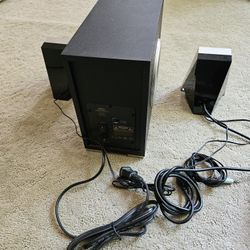 Altec Lansing Computer Speakers And Subwoofer