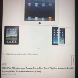 New Replacement Glass, Apple Tablet