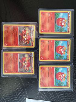 Pokémon TCG Simisear & Darumaka Card Lot of 5