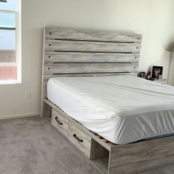 King Size Headboard And Base 