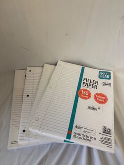 Loose leaf paper (4packs)