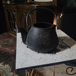 Cast Iron Tea Pot 