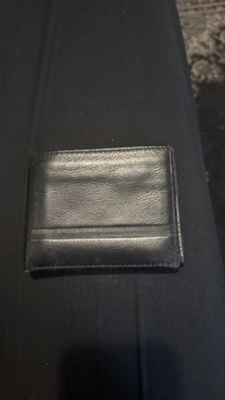 3 fold leather wallet