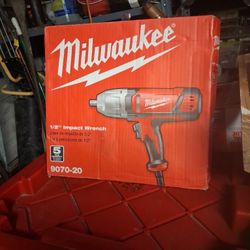 Milwaukee 1/2-Inch Impact Wrench, model 9070-20. 