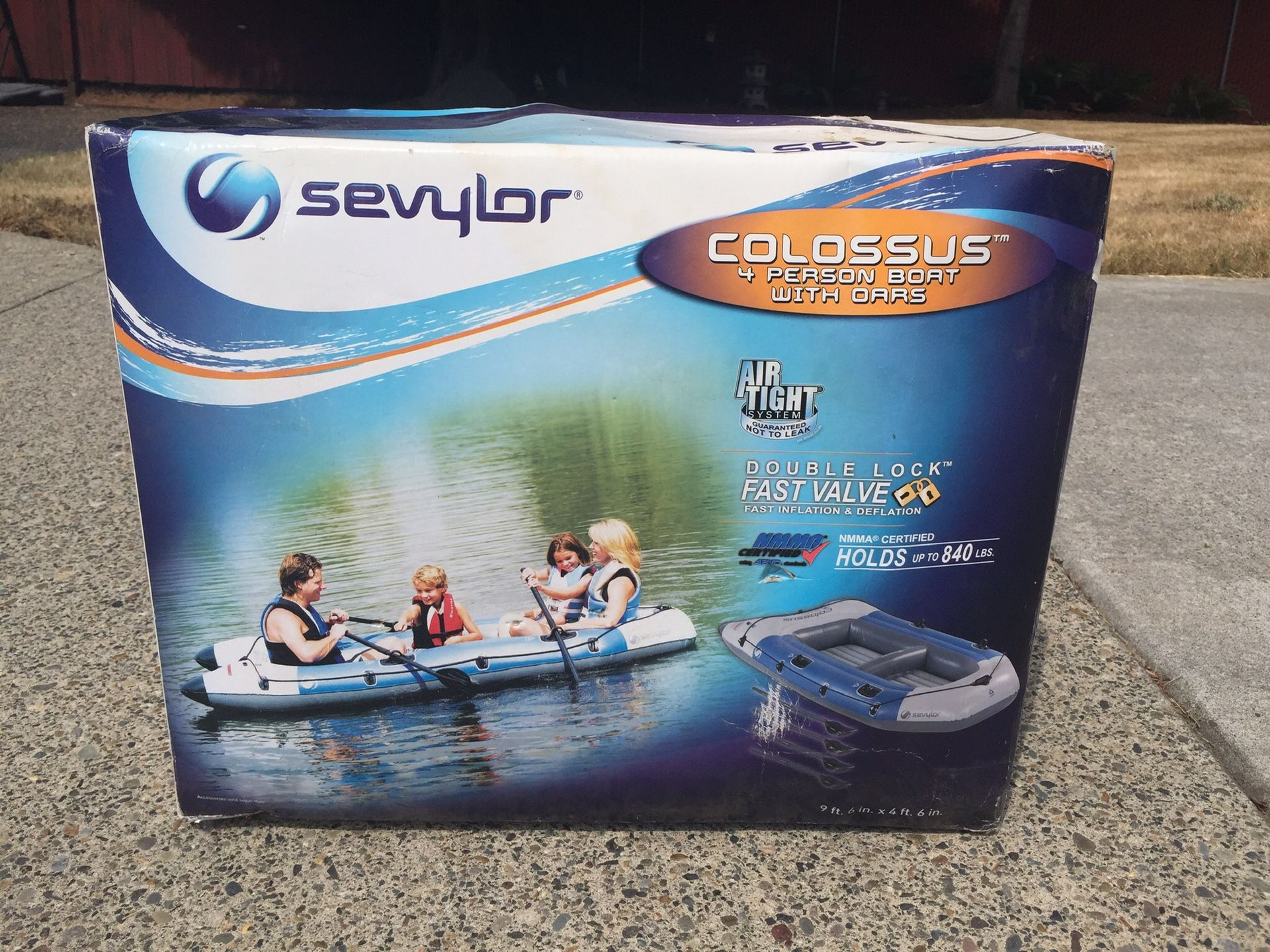 Sevylor Colossus 4-Person Boat