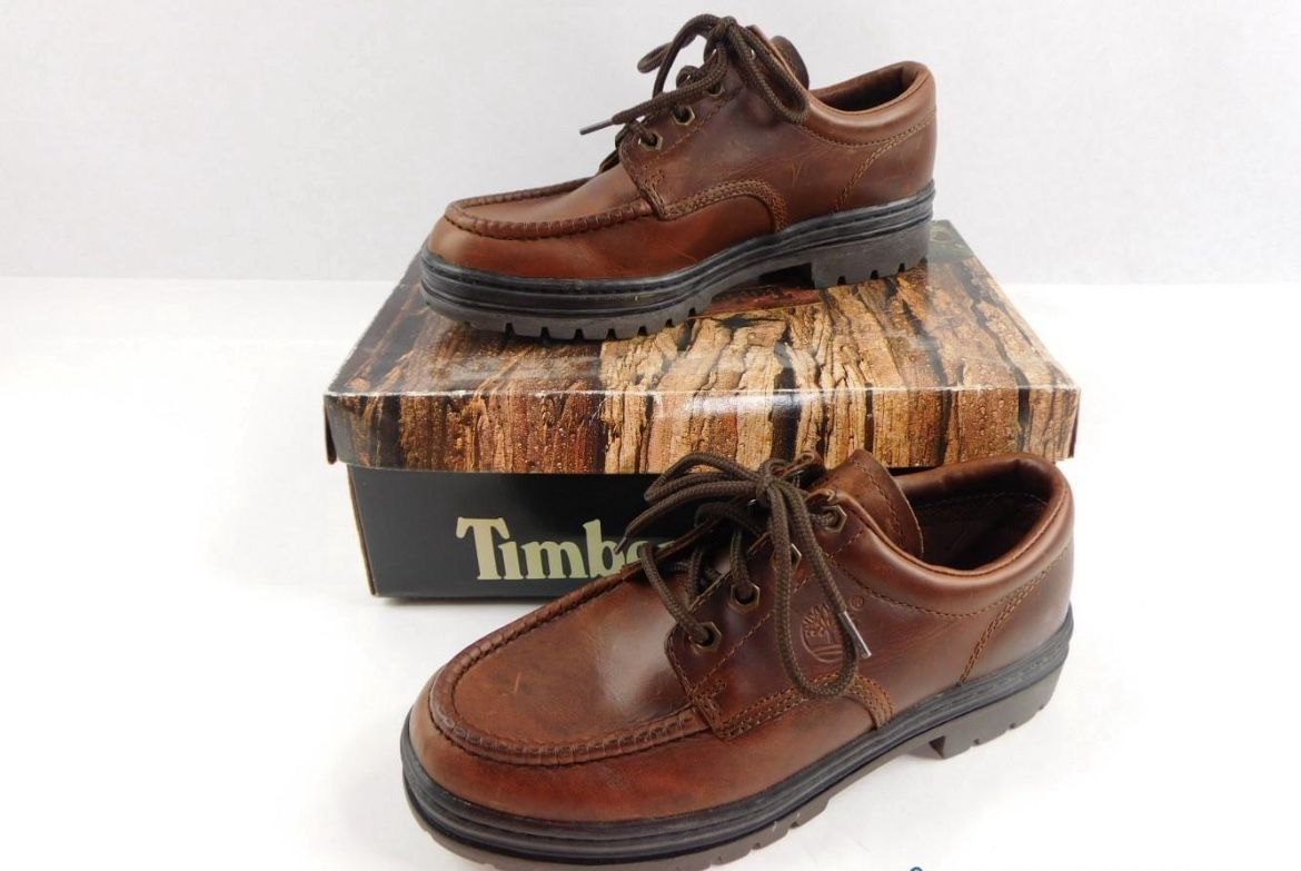 Timberland brown leather oxfords men’s size 8.5 medium