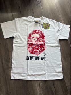 Pink Bathing Ape Shirt Size Large 🦍🌸