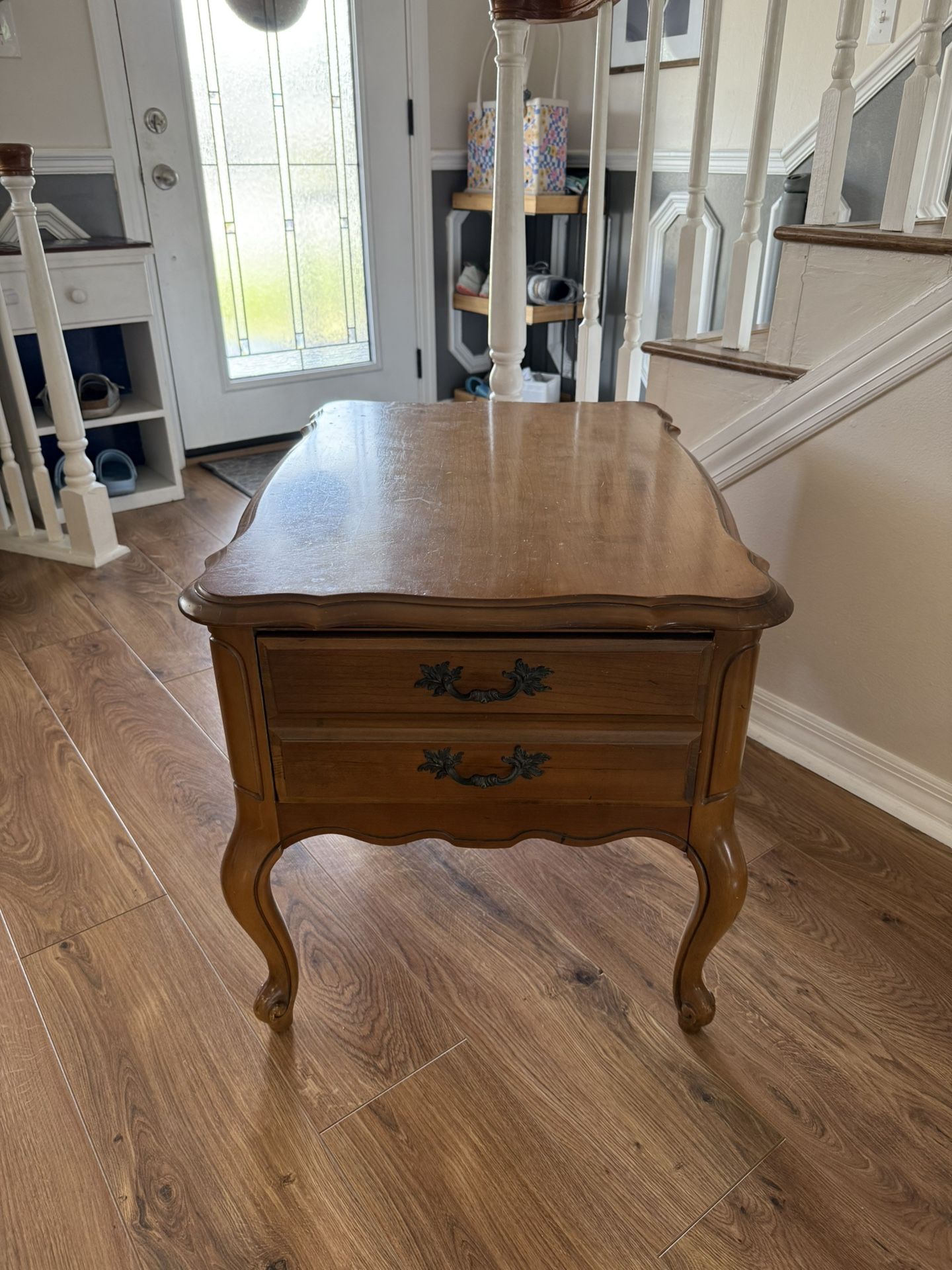 Solid Wood Side Table