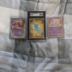 are gold colored pokemon cards real Pokemon TCG S-Chinese 151C Mew-EX 192/151 UR Full Art Holo Mint Card –  BenBenModels main image 0