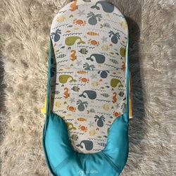 Summertime Baby Bath