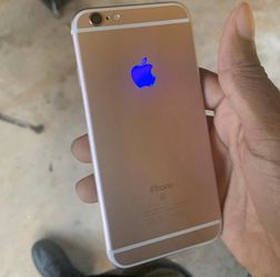 iPhone 6S with light up logo