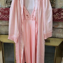 Silk Night Gown Size Large Antique 