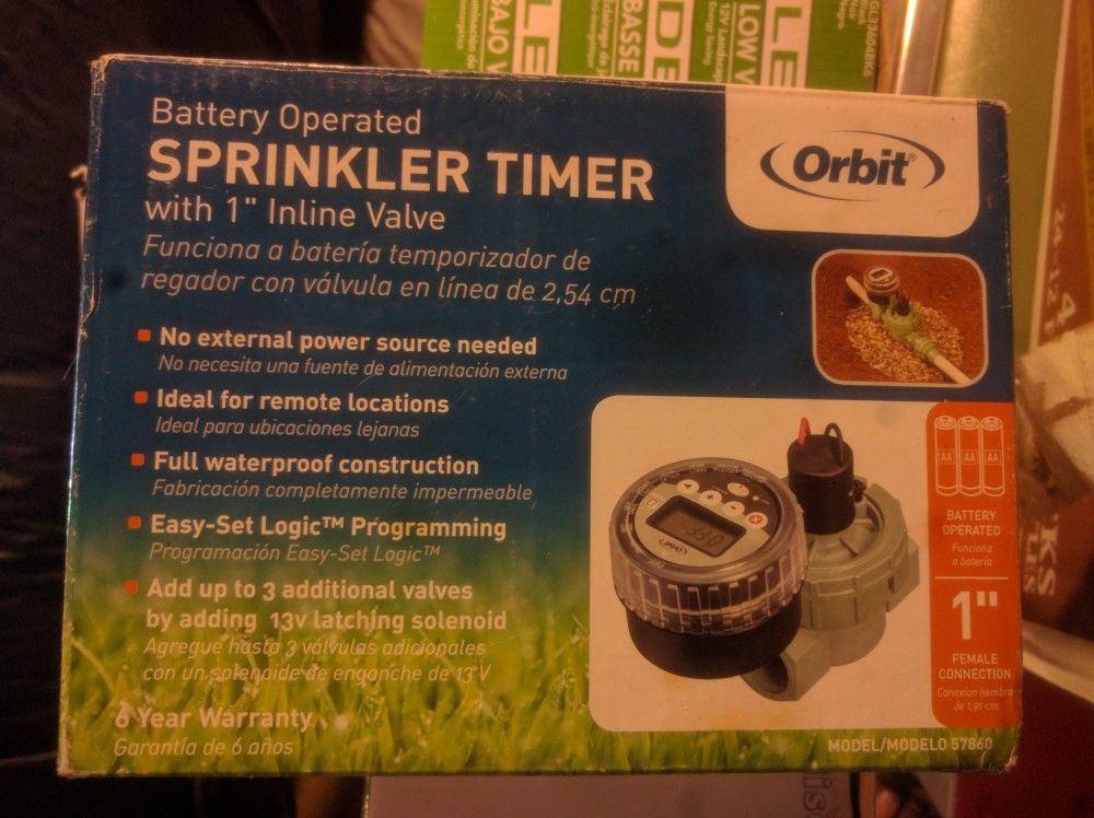 Part to Orbit sprinkler timer