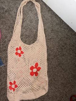 summer knitted bag