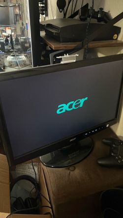 24” Acer TV monitor Gaming TV Game screen display for PS4 ps5 ps3 ps2 ps1 xbox nintendo