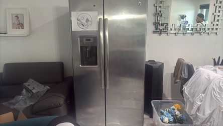 GE Stainless Steel Side-by-Side Refrigerator