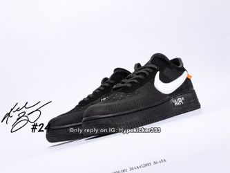 Nike Air Force 1 Low Off-White Black White