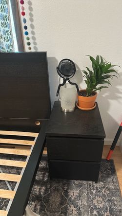 Ikea Malm beside Tables