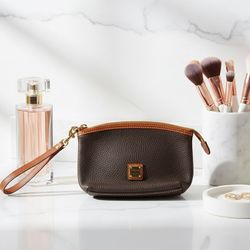 Dooney & Bourke Pebble Leather Multi Cosmetic Pouch