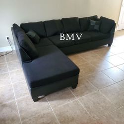 New Sectional With OR Without Ottoman - $500 WIthout Ottoman and $575 With Ottoman