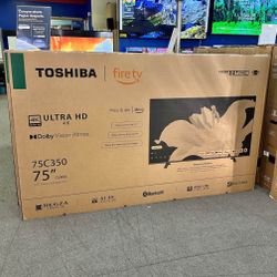 TOSHIBA 75” 4K HDR SMART FIRE TV