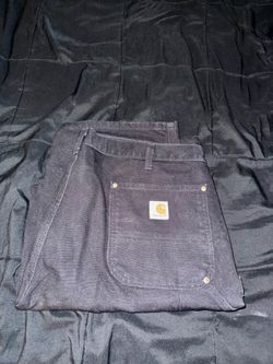 Black Double Knee Carhartt