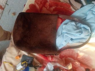 Possessed genuine leather handbag