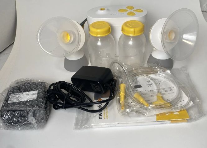 Medela Pump In Style Max Flow Double Electric Breast Pump And Accessories 