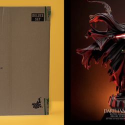 1/6 Hot Toys DX45 Darth Vader Battle Damaged Deluxe Version BRAND NEW SEALED 