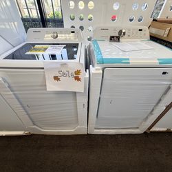 WASHER AND DRYER