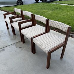 Authentic Danish Teak Chairs 