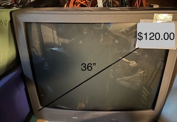 OU092026 Sharpe TV 36” with Remote and HD TV Free TV Antenna