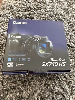 Brand New Canon PowerShot SX740 HS Camera  Black