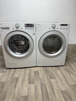 LG washer and dryer laundry