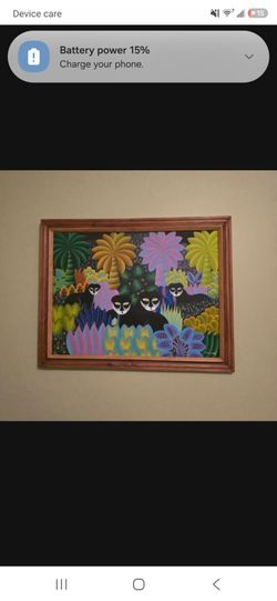 Haitian Artist Jean Albert Bernard's Black Panthers
