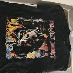 Baggy La Flame Travis Scott Tee