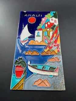 Beautiful & Colorful Pottery- Amalfi Coast Tile